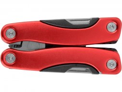 Подарочный набор Путешественник с флягой и мультитулом, красный