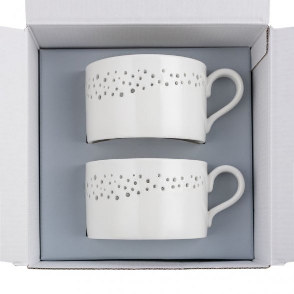 Набор Coralli Luziano на 2 персоны, белый 