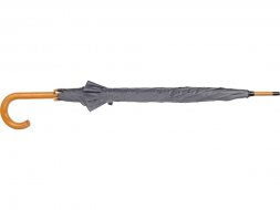 Зонт-трость Радуга, серый