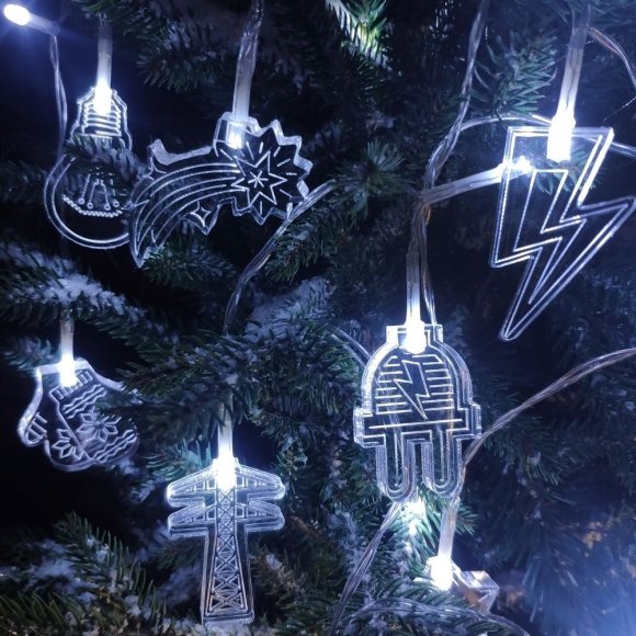 Светодиодная гирлянда Xmas Power, энергетика 