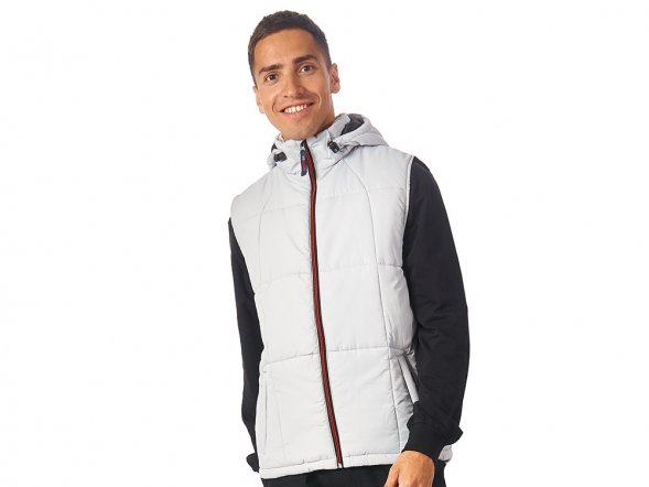 Жилет Vigour мужской, серый/черный 