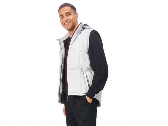 Жилет Vigour мужской, серый/черный 