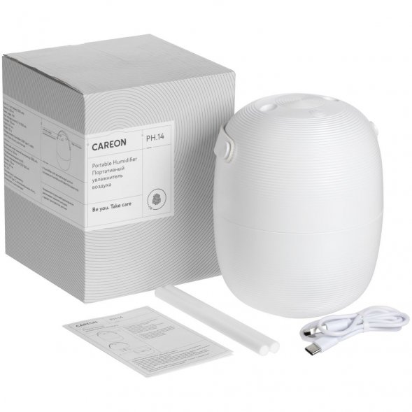 Переносной увлажнитель-ароматизатор PH14, белый 