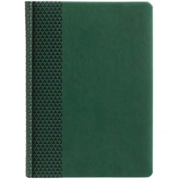 Ежедневник Brand, недатированный, зеленый 