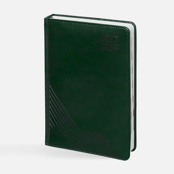 Ежедневник Faro, датированный, темно-зеленый 