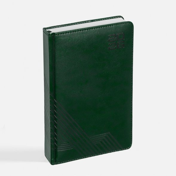 Ежедневник Faro, датированный, темно-зеленый 