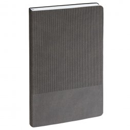 Ежедневник Knit, недатированный, темно-серый