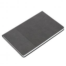 Ежедневник Knit, недатированный, темно-серый