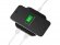 USB-хаб с беспроводной зарядкой Tile, черный 