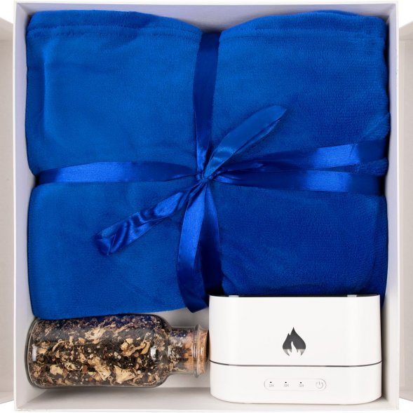 Набор Housewarming, синий с белым 