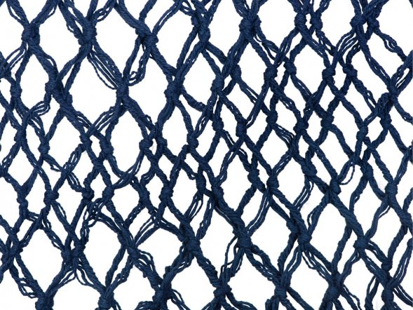 Авоська Dream L наплечная 25 литров с кожаными ручками, темно-синий 