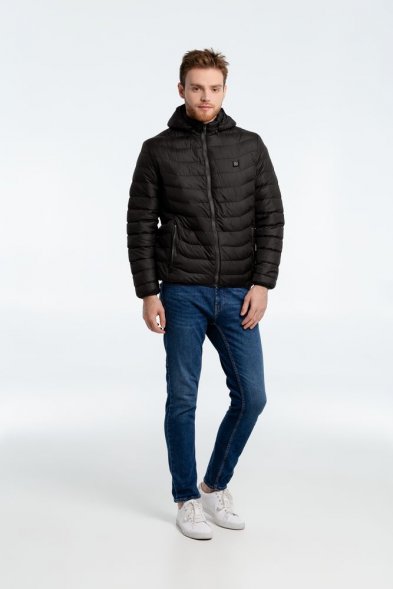 Куртка с подогревом Thermalli Chamonix, черная 