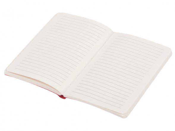 Блокнот Softy 2.0, гибкая обложка A6, 80 листов, красный 