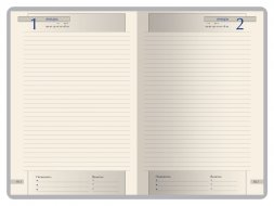 Ежедневник полудатированный А5 Windsor, синий