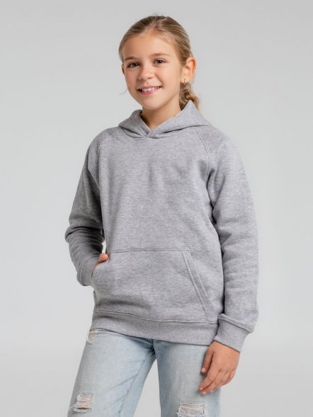 Толстовка детская Stellar Kids, серый меланж 