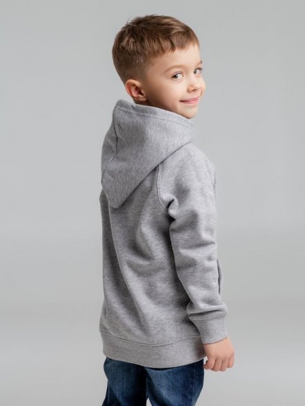 Толстовка детская Stellar Kids, серый меланж 