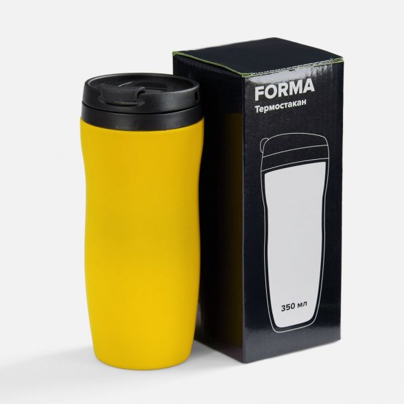 Термостакан Forma, желтый 