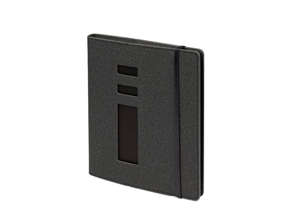 Ежедневник недатированный А5  La Manche, черный 