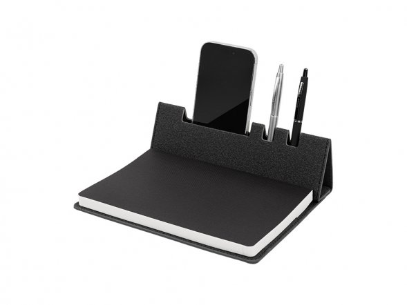 Ежедневник недатированный А5  La Manche, черный 