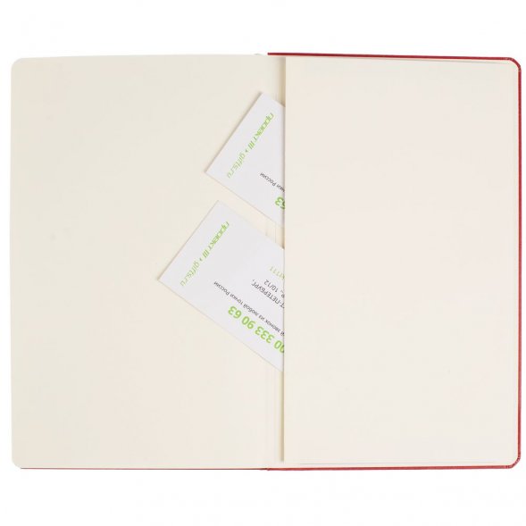 Ежедневник Classic, недатированный, красный 