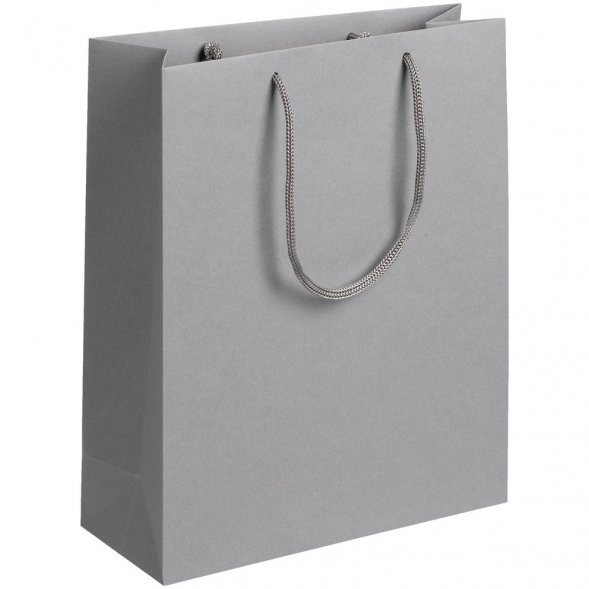 Пакет бумажный Wide, серый 