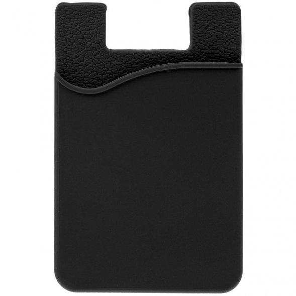 Чехол для карты на телефон Shelley, черный 