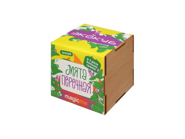 Набор для выращивания Экокуб Magicme Мята 
