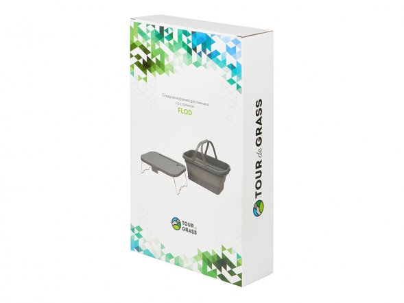 Складная корзинка для пикника со столиком Flod 