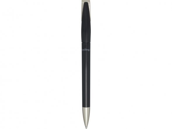 Ana шариковая ручка из переработанной пластмассы - сплошной черный 
