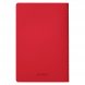 Блокнот Alpha slim, красный 