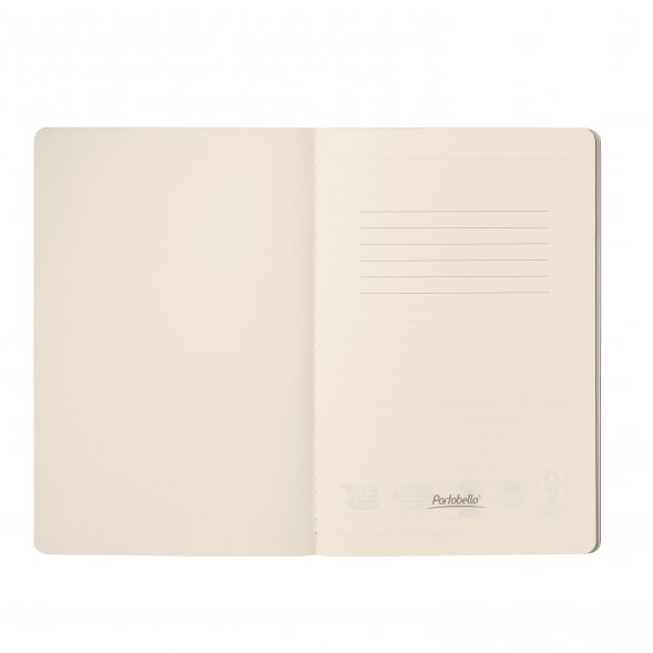 Блокнот Alpha slim, красный 