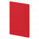 Блокнот Alpha slim, красный 