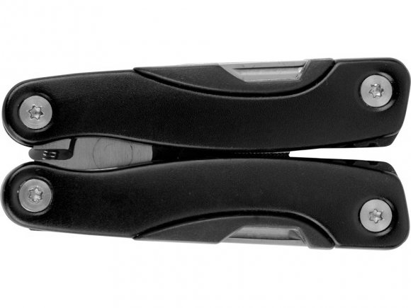 Подарочный набор Путешественник с флягой и мультитулом, черный 