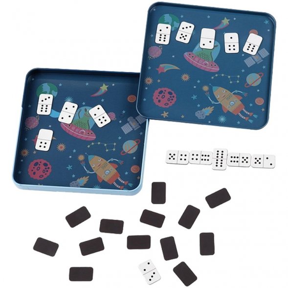 Магнитная игра «Возьми в дорогу. Домино» 