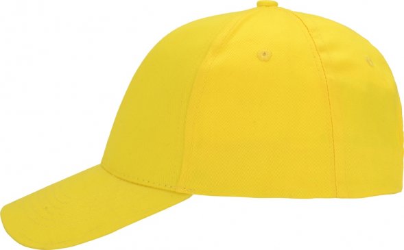 Бейсболка Detroit 6-ти панельная, желтый 