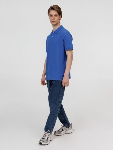 Рубашка поло унисекс Pacific, ярко-синяя (royal) 