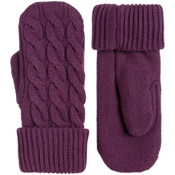 Варежки Heat Trick, баклажановые 