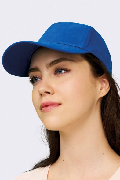 Бейсболка Sunny, ярко-синяя 