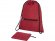 Складной рюкзак со шнурком Coss, heather dark red 