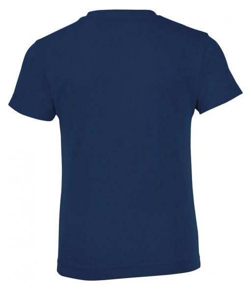 Футболка детская Regent Fit Kids, кобальт (темно-синяя) 