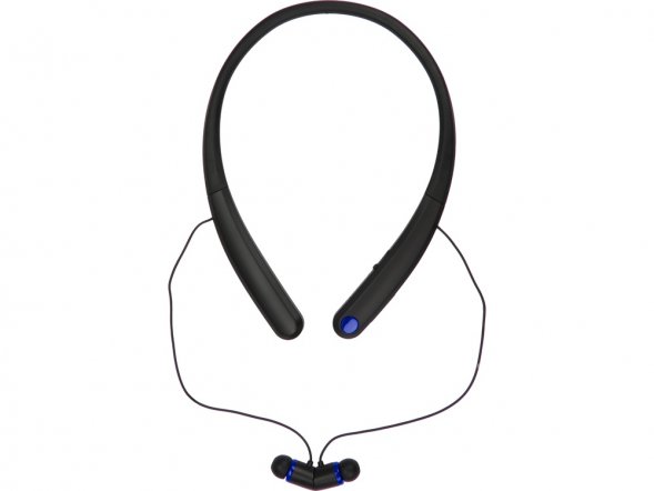 Беспроводные наушники с микрофоном Soundway, черный/синий 