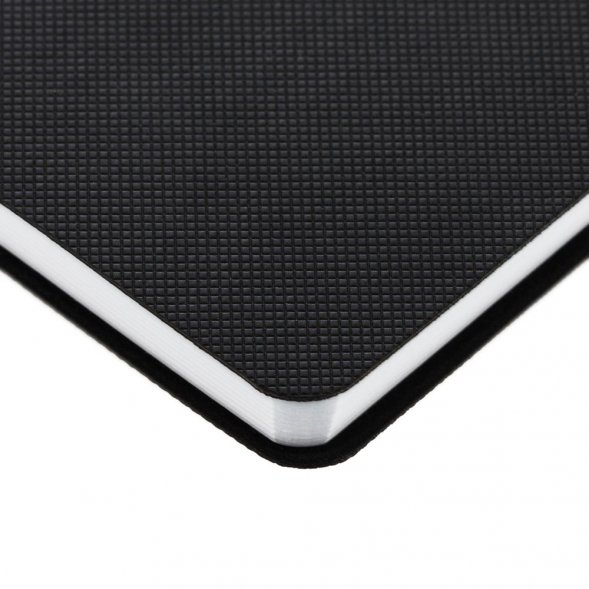 Ежедневник Knit, недатированный, черный 