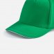 Бейсболка Long Beach, ярко-зеленая с белым 