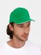Бейсболка Long Beach, ярко-зеленая с белым 