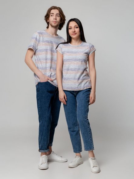 Футболка женская Rayet Lady двусторонняя, оранжевая с фиолетовым 