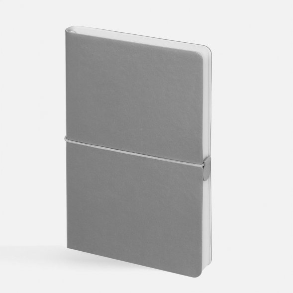 Ежедневник Waltz, недатированный, серебристый 