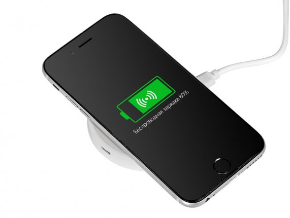 Беспроводное зарядное устройство Dot, 5 Вт, белый 