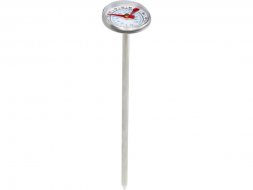 Met Термометр для барбекю, серебристый
