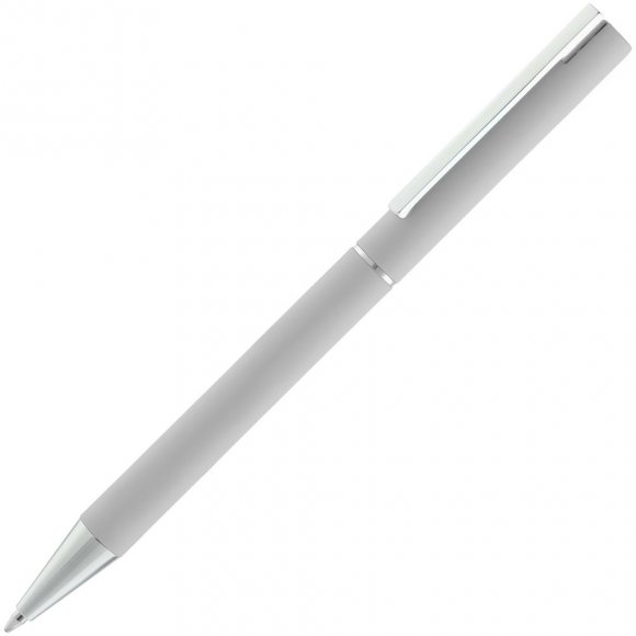 Ручка шариковая Blade Soft Touch, серая 