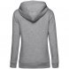 Толстовка с капюшоном женская BNC Inspire (Organic), серый меланж 